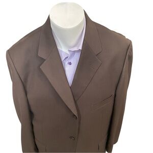 Giorgio Ferraro super120’s 2 piece coat men’s Size 46R pant 40*26